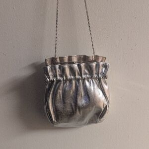 VTG 50's Silver Lame Evening Shoulder